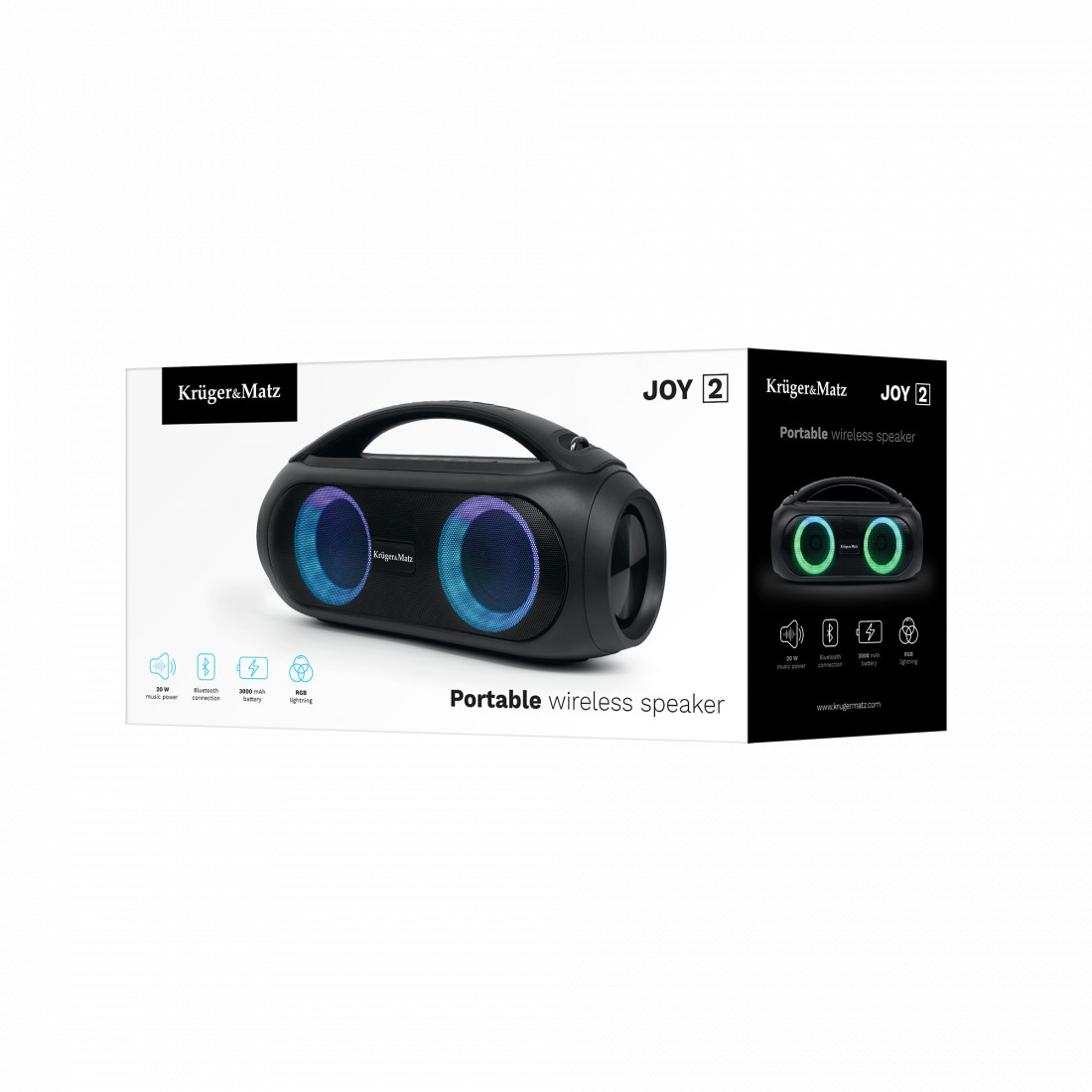 DIFUZOR WIRELESS PORTABIL KRUGER & MATZ JOY 2