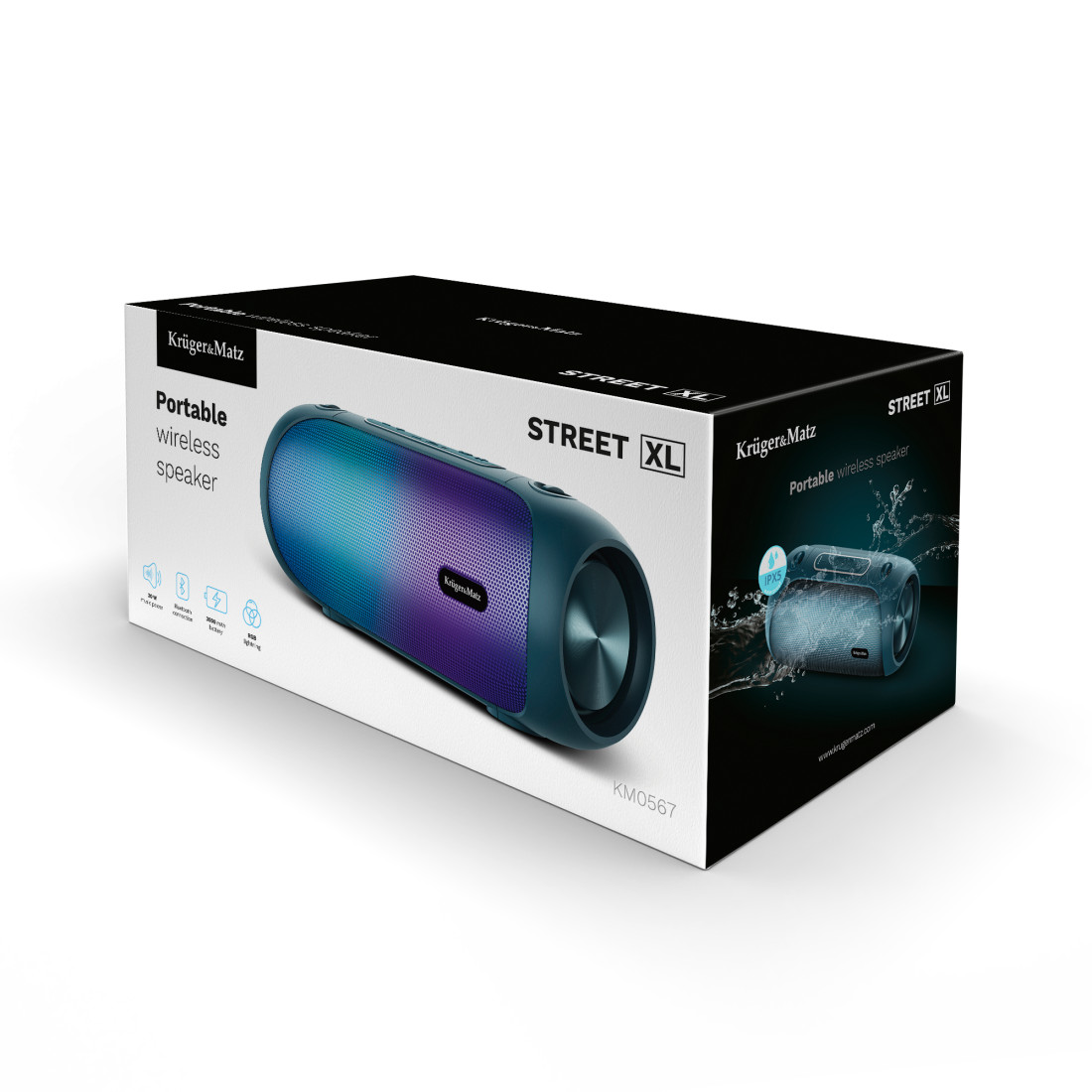 BOXA BLUETOOTH PORTABILA STREET XL KRUGER&MATZ
