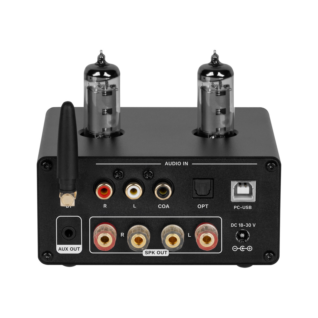 AMPLIFICATOR STEREO LAMPI 6K4 2X100W A60 KRUGER&MATZ