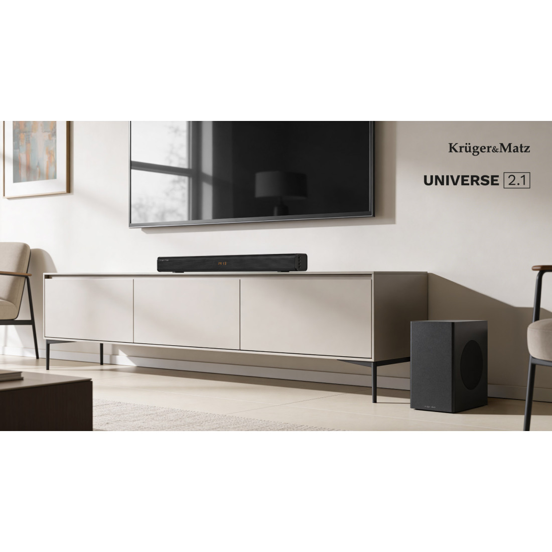 SOUNDBAR 2.1 PLANET KRUGER&MATZ