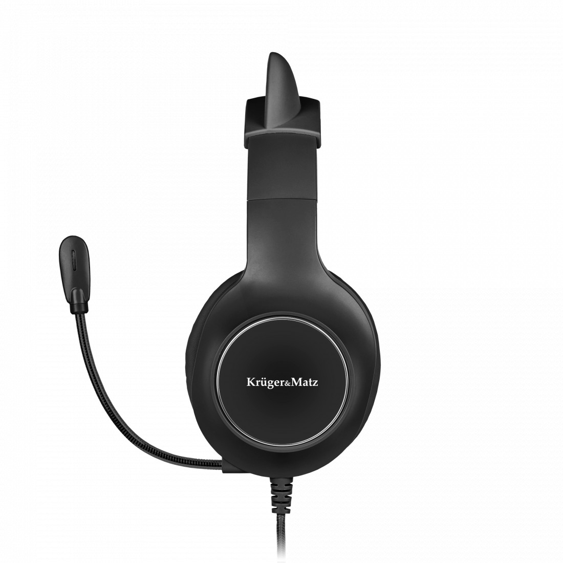 CASTI GAMER KIDS KRUGER&MATZ NEGRU