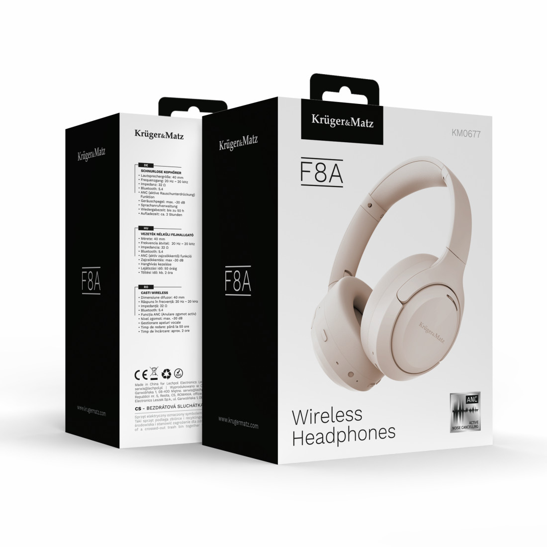 CASTI WIRELESS CU ANC F8A KRUGER&MATZ