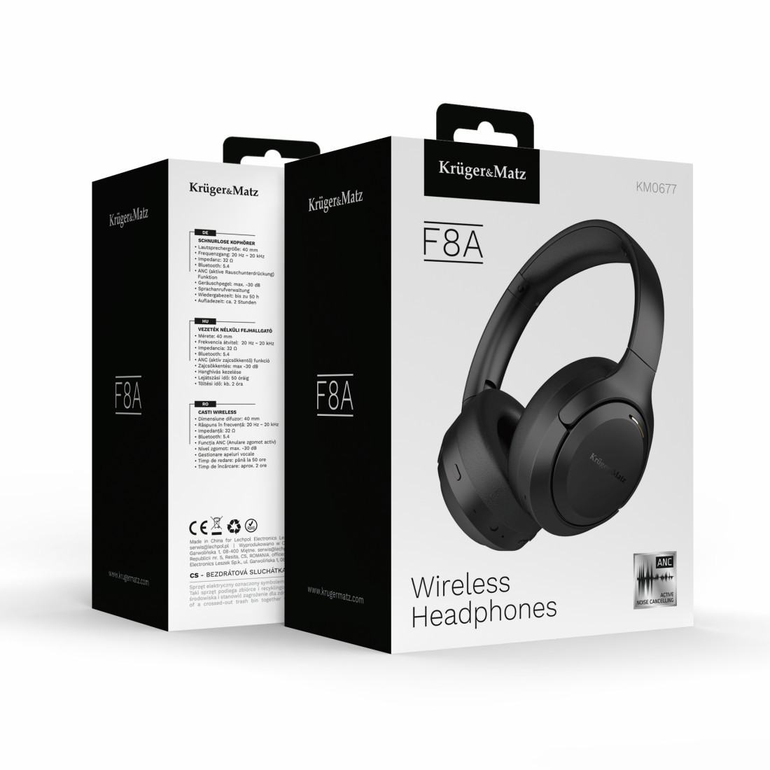 CASTI WIRELESS CU ANC F8A KRUGER&MATZ