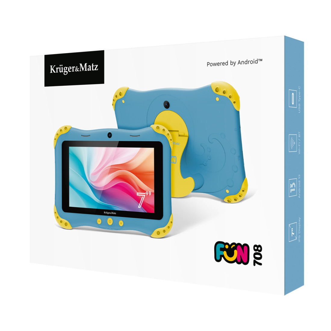 TABLETA COPII ANDROID 7 INCH FUN 708 KRUGER&MATZ