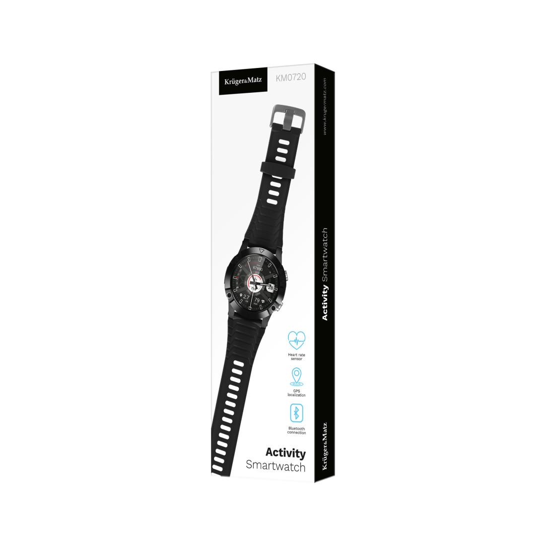 SMARTWATCH ACTIVITY BLACK GPS KRUGER&MATZ