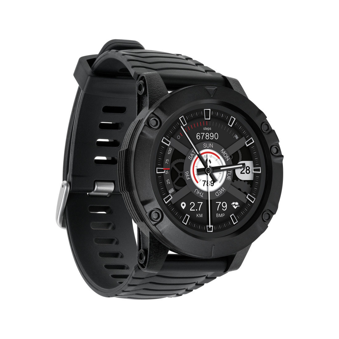 SMARTWATCH ACTIVITY BLACK GPS KRUGER&MATZ