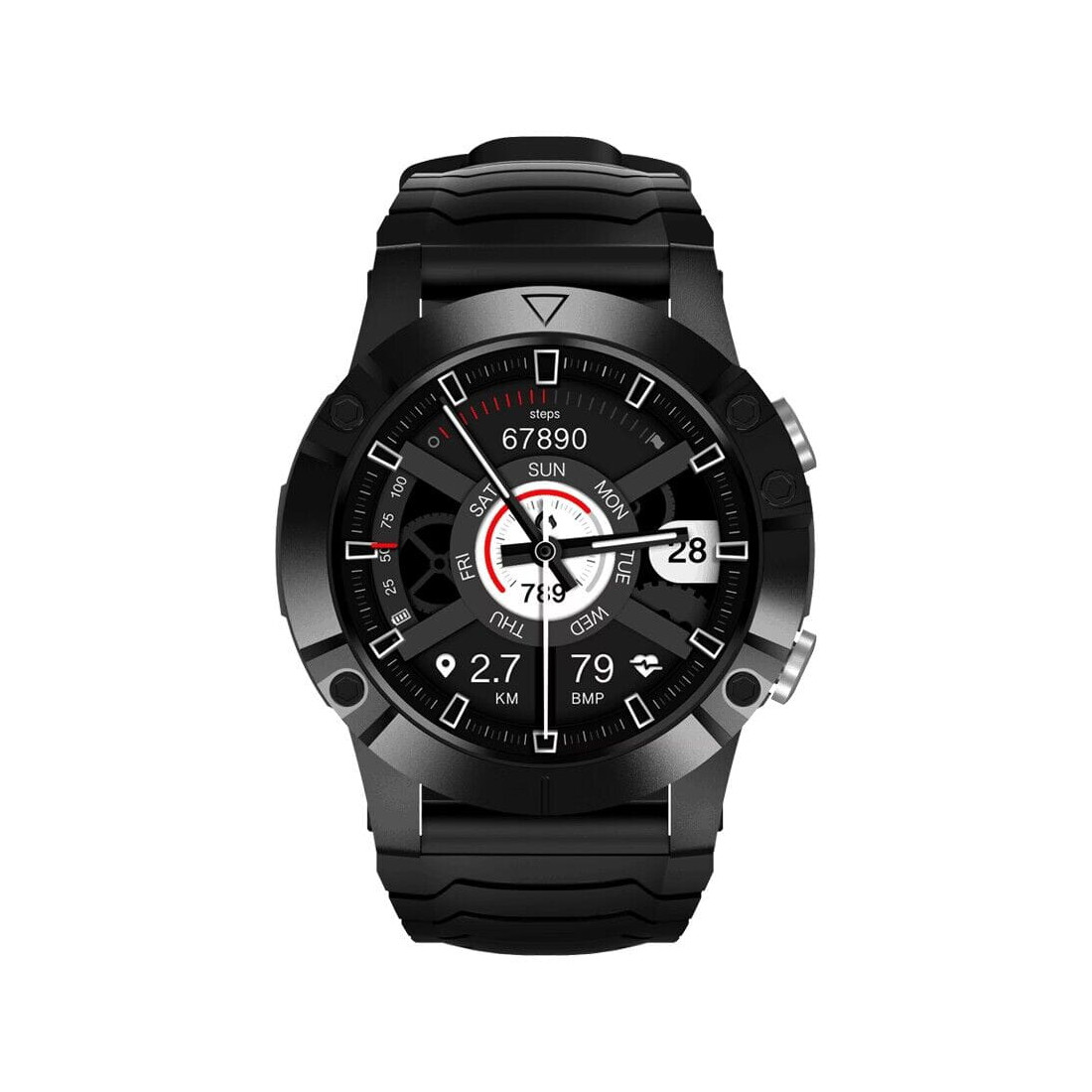 SMARTWATCH ACTIVITY BLACK GPS KRUGER&MATZ