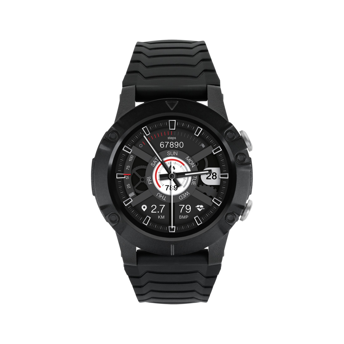 SMARTWATCH ACTIVITY BLACK GPS KRUGER&MATZ