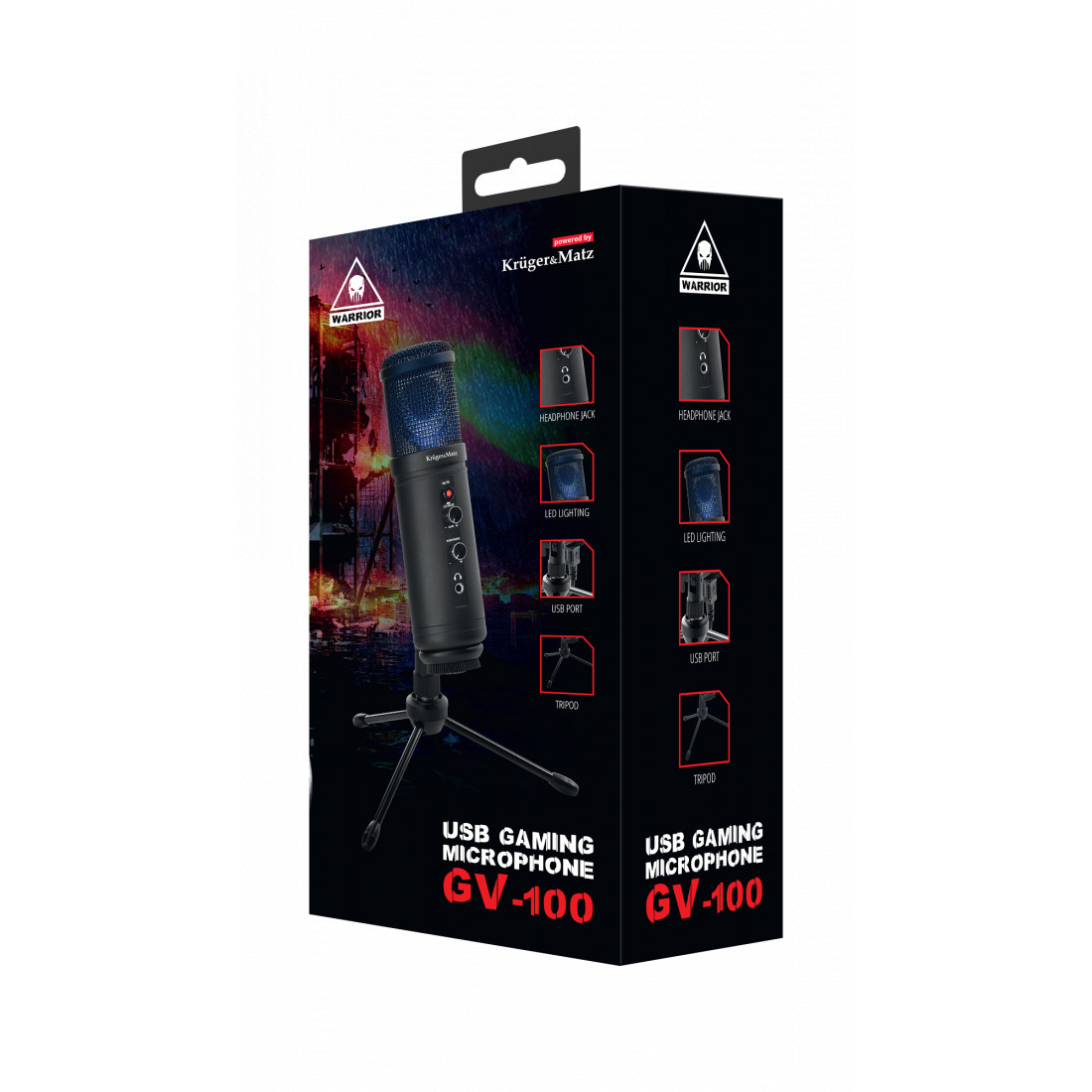 MICROFON GAMING / VLOGGING USB KRUGER