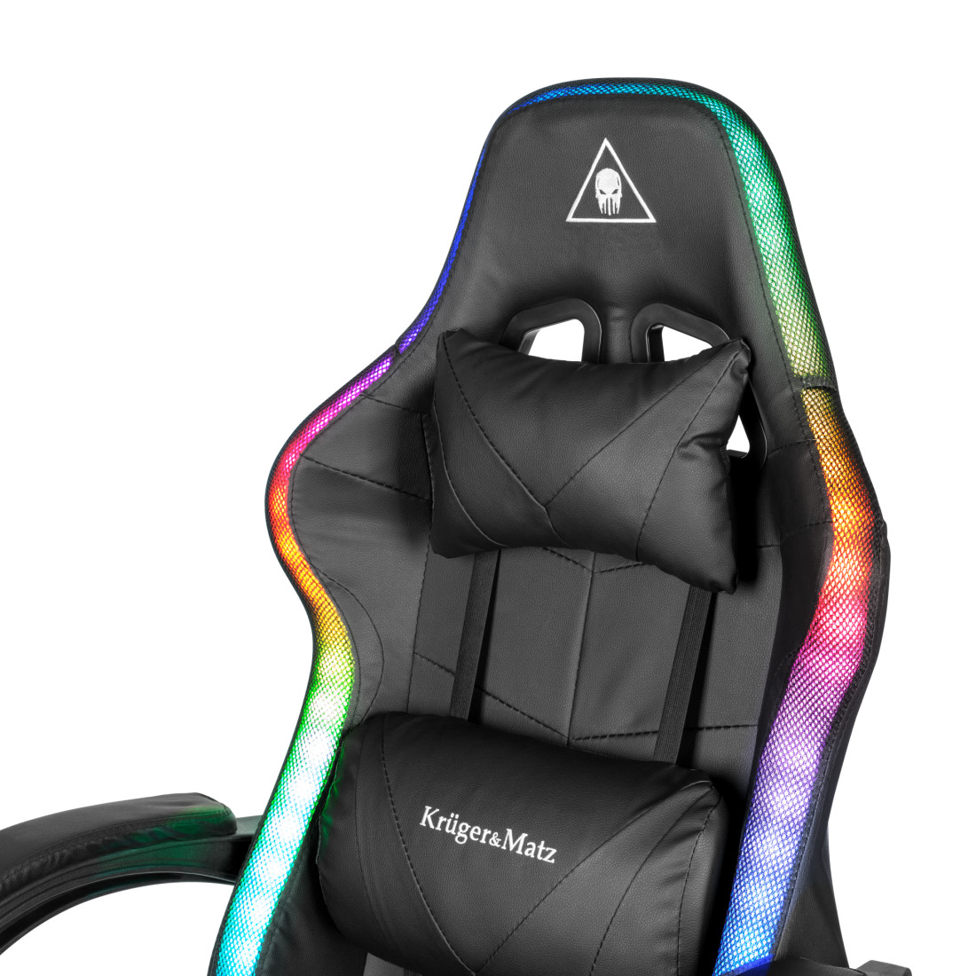 SCAUN GAMING GX-150 NEGRU LED KRUGER&MATZ