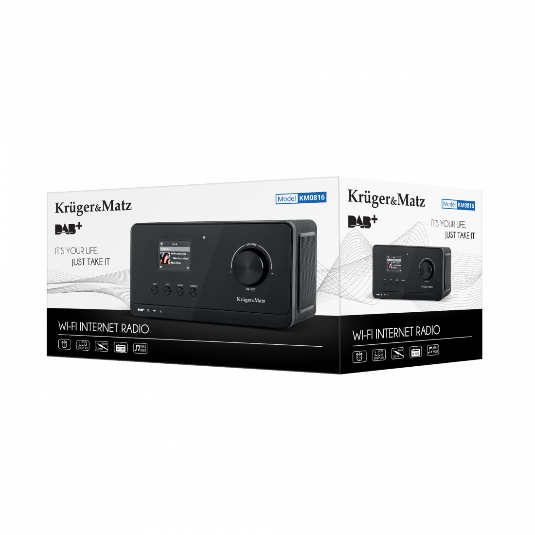 APARAT RADIO INTERNET DAB+ KRUGER&MATZ