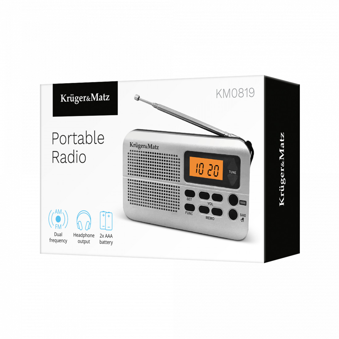 RADIO PORTABIL KRUGER&MATZ
