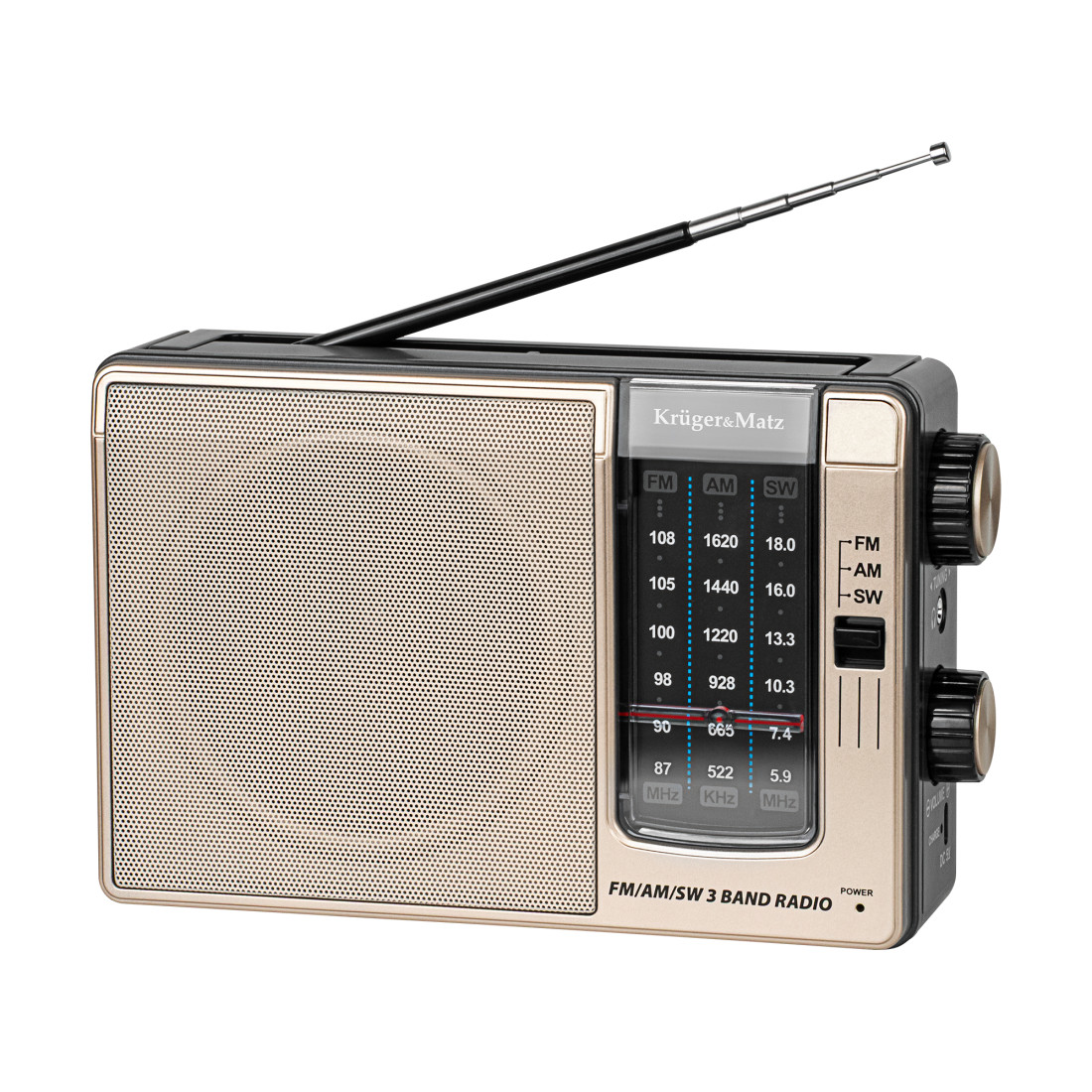 RADIO PORTABIL ANALOG KRUGER&MATZ