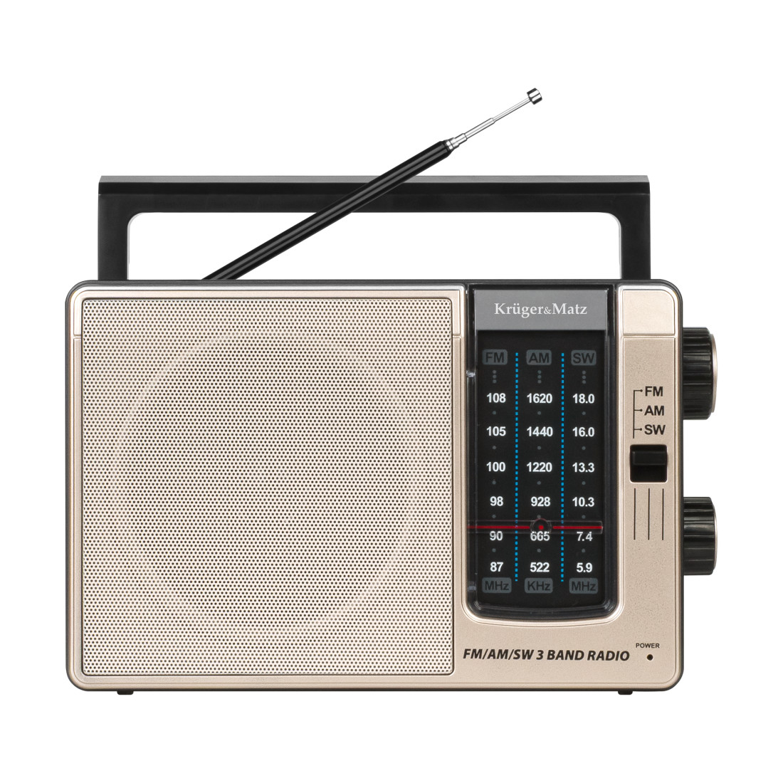 RADIO PORTABIL ANALOG KRUGER&MATZ
