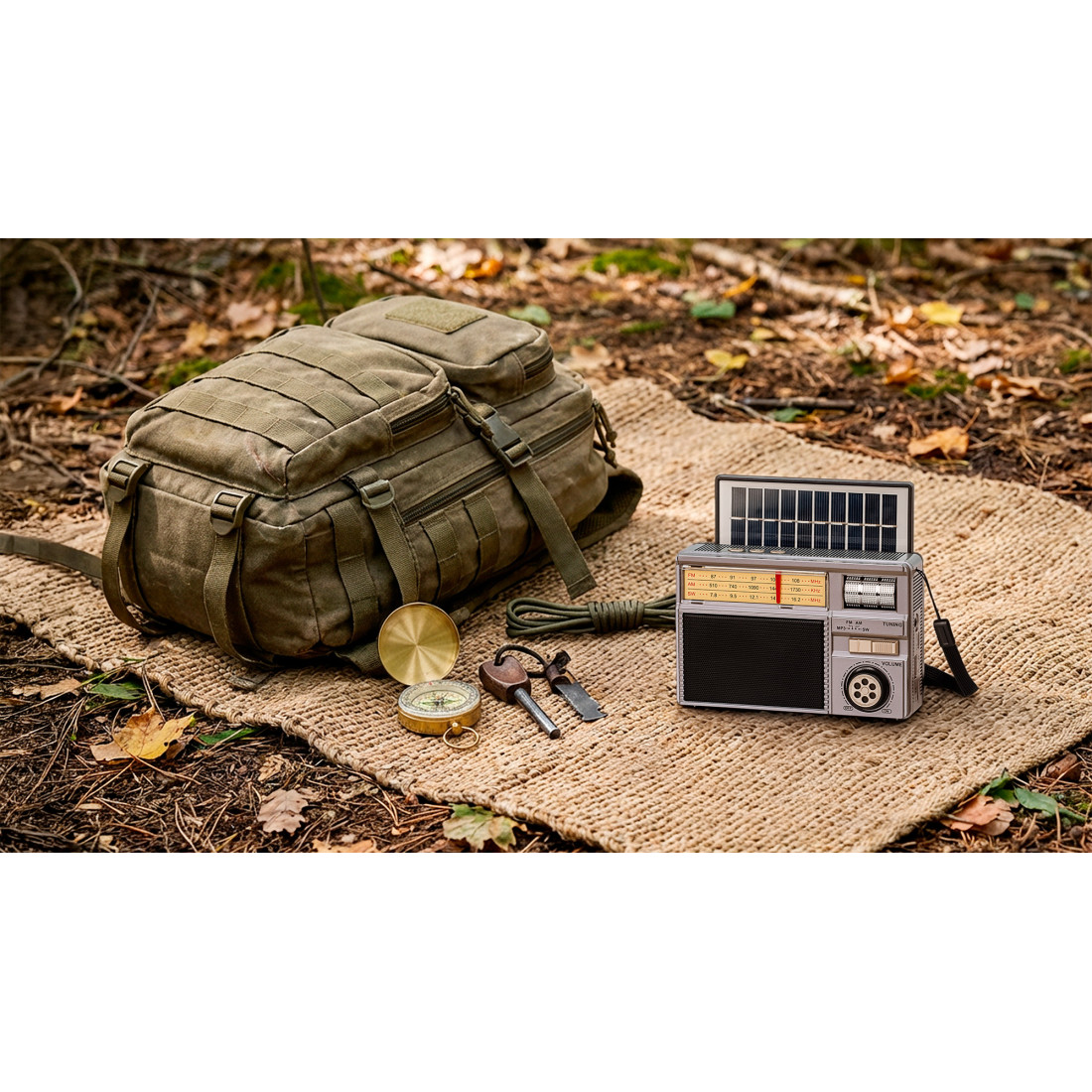 RADIO PORTABIL ANALOG INCARCARE SOLARA KRUGER&MATZ