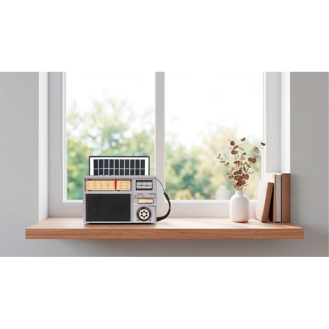 RADIO PORTABIL ANALOG INCARCARE SOLARA KRUGER&MATZ