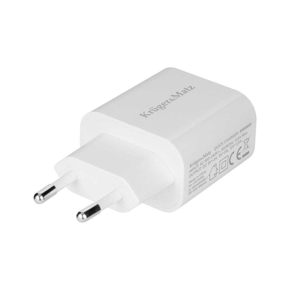 INCARCATOR RETEA POWER DELIVERY 3.0 18W KRUGER&MATZ