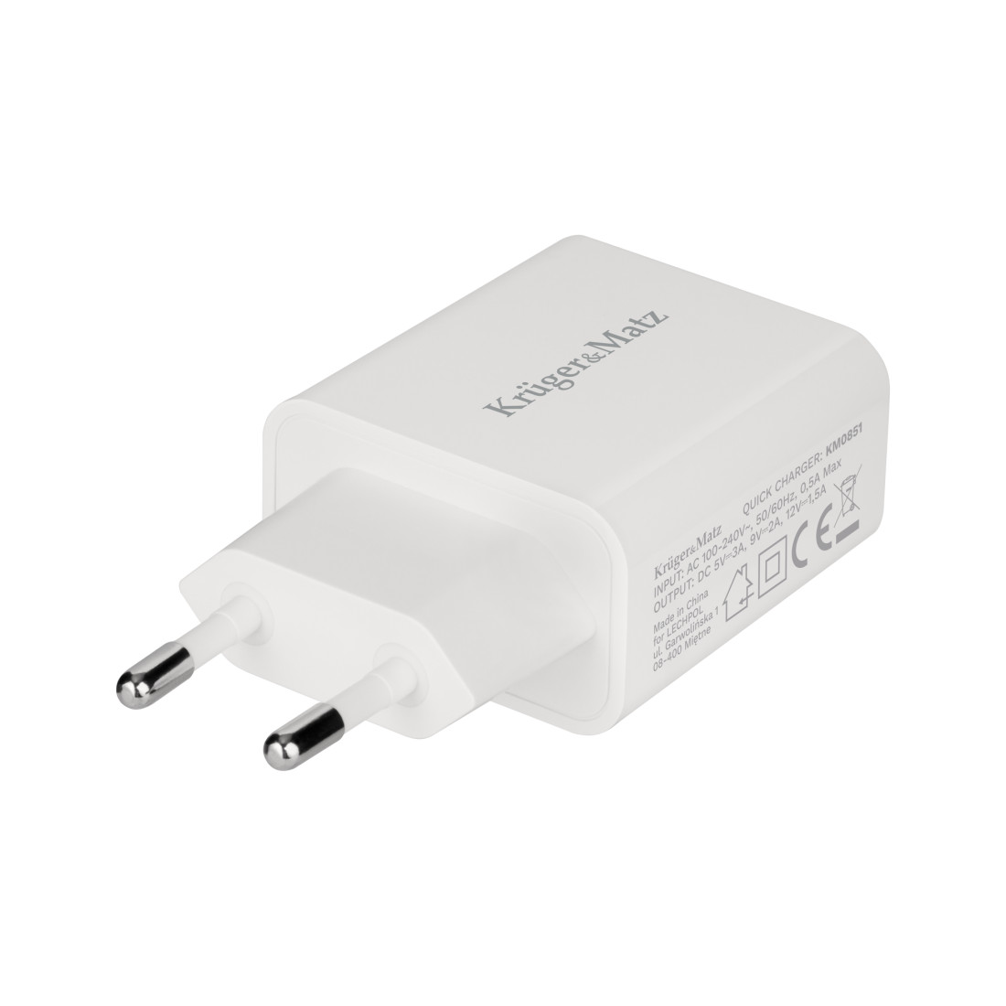 INCARCATOR RETEA QUICK CHARGE 3.0 18W KRUGER&MATZ