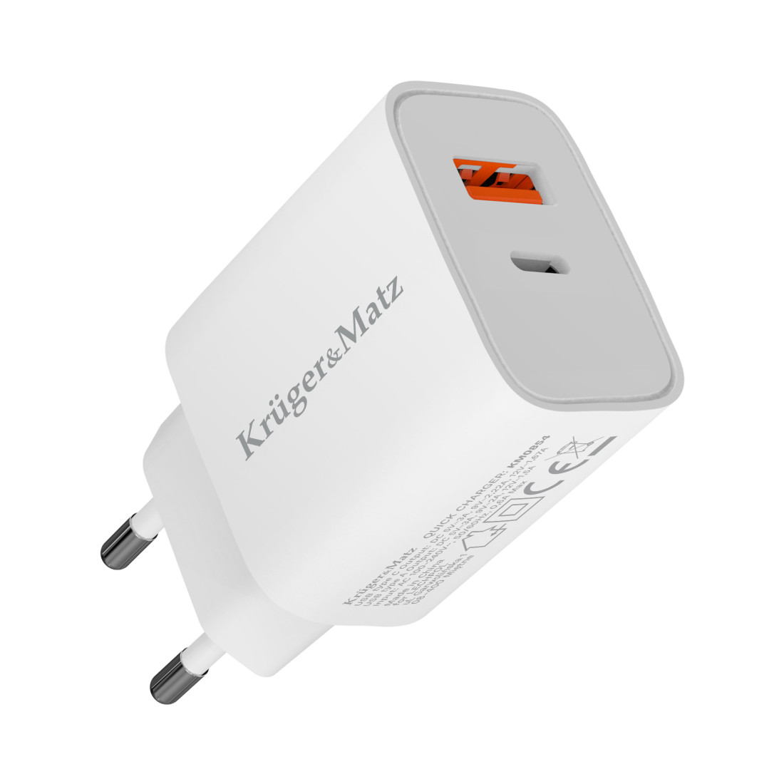 INCARCATOR RETEA GAN PD 2.0 QC 3.0 20W KRUGER&MATZ