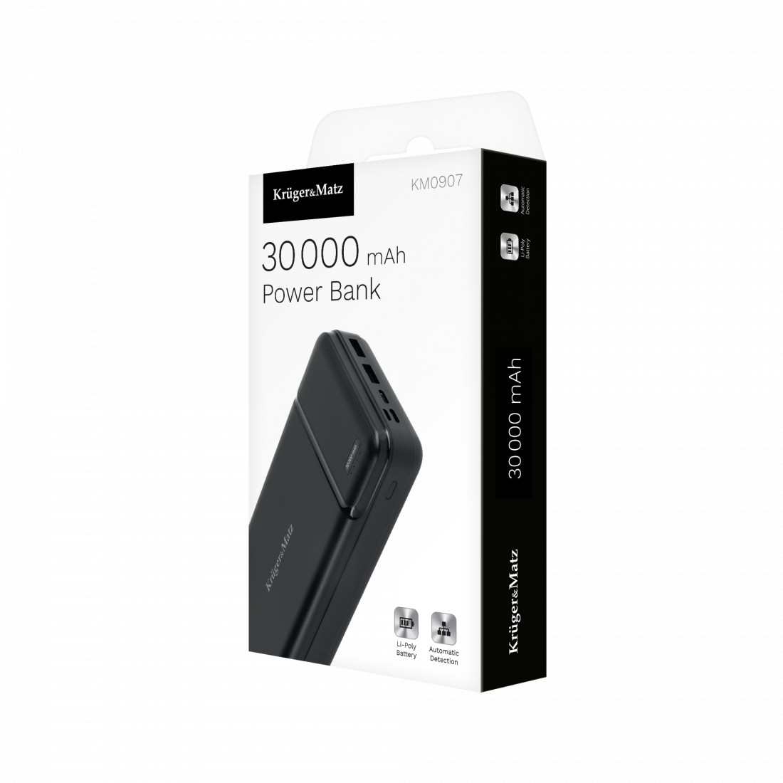 POWER BANK 30000MAH LI-POL KRUGER&MATZ