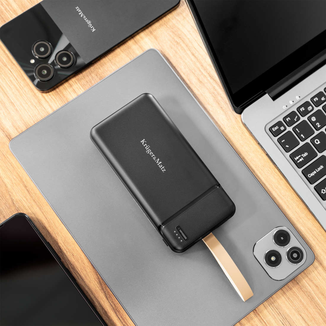 POWER BANK 30000MAH LI-POL KRUGER&MATZ