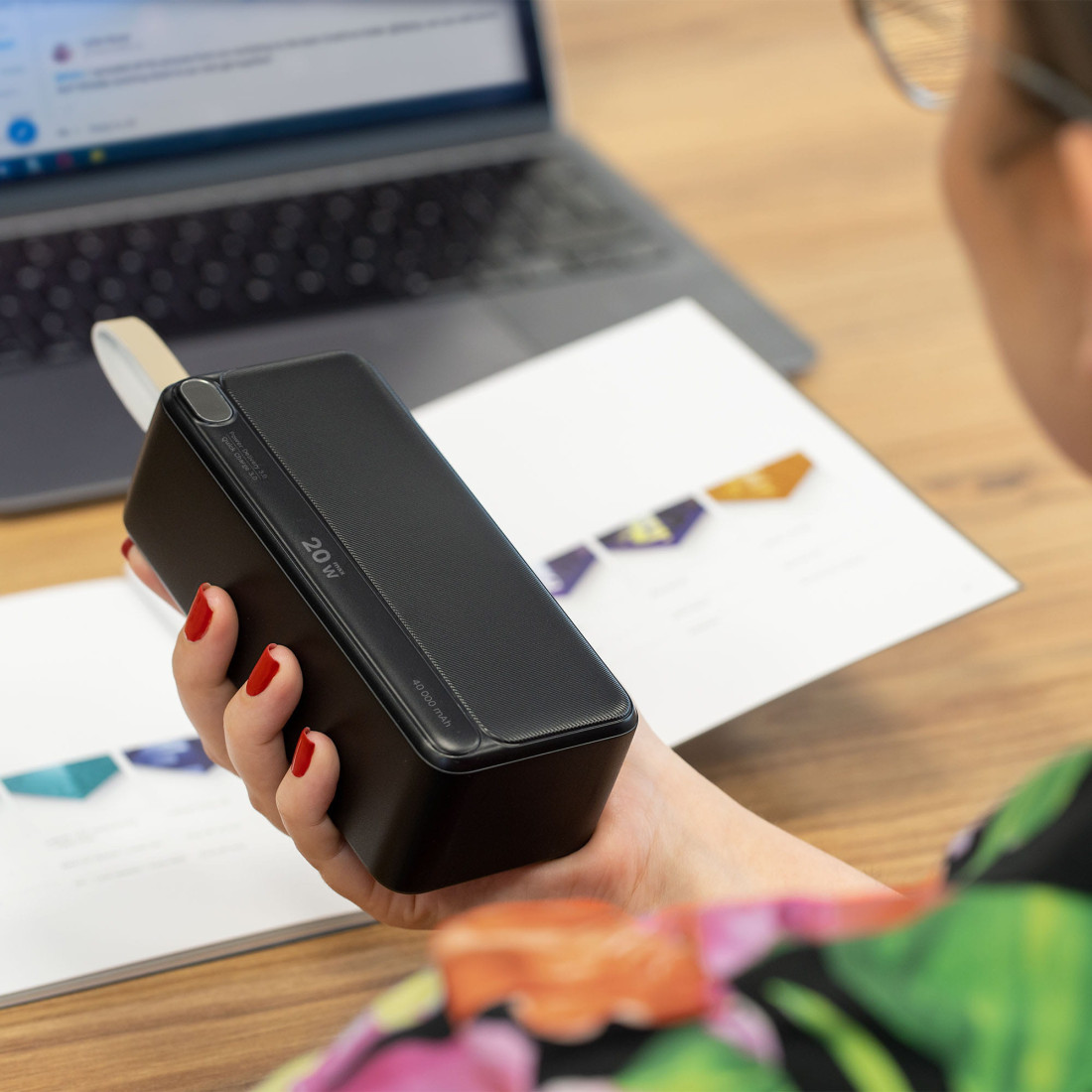POWER BANK 40000MAH LI-ION QC PD KRUGER&MATZ