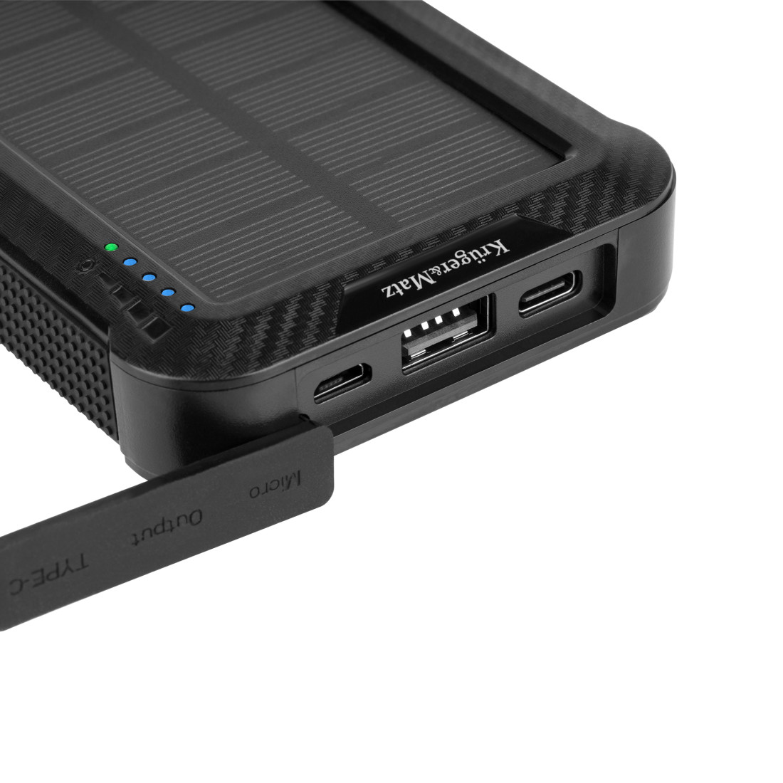 POWER BANK SOLAR 10000 MAH LI-POL KRUGER&MATZ