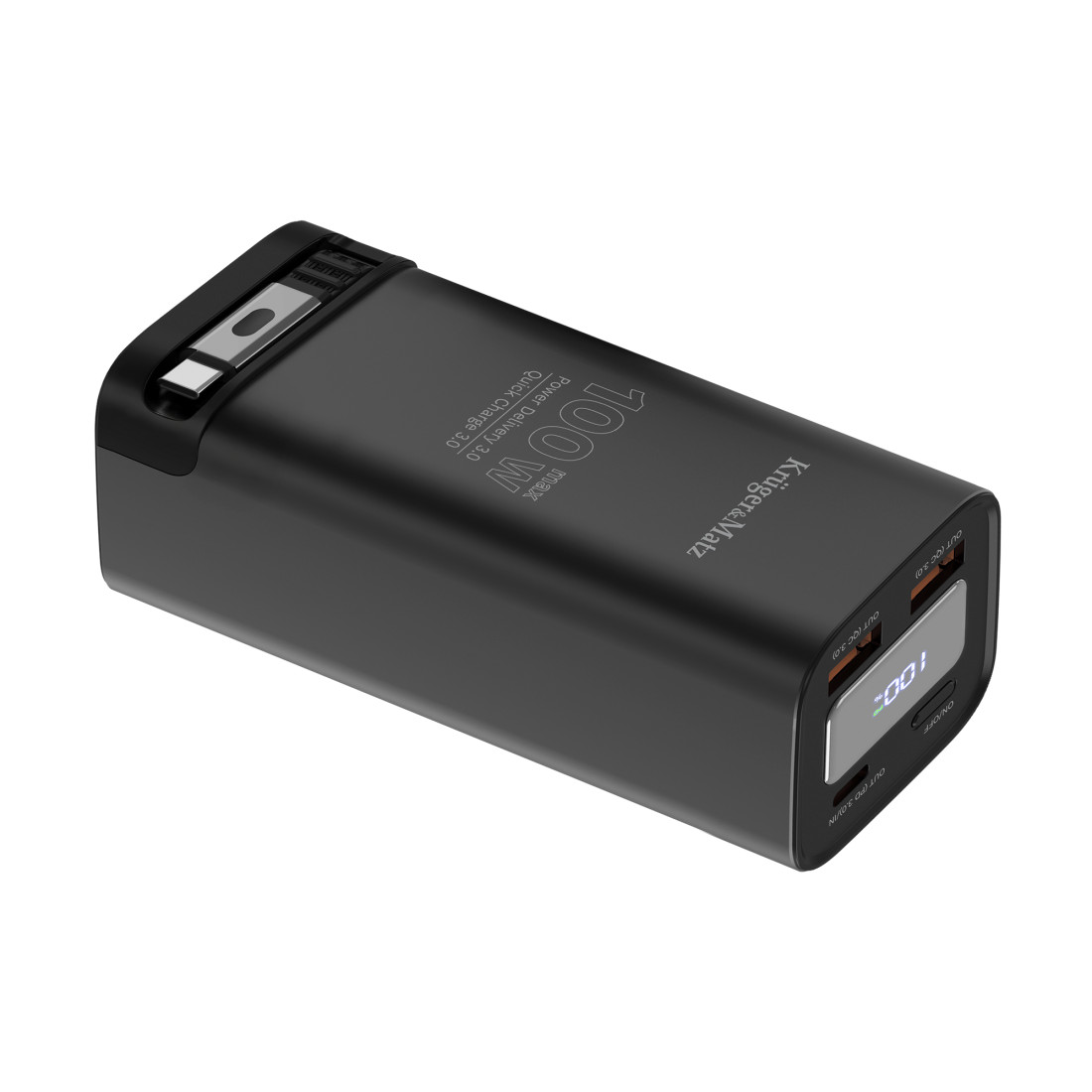 POWER BANK 20000 MAH LI-ION 100W QC PD KRUGER&MATZ