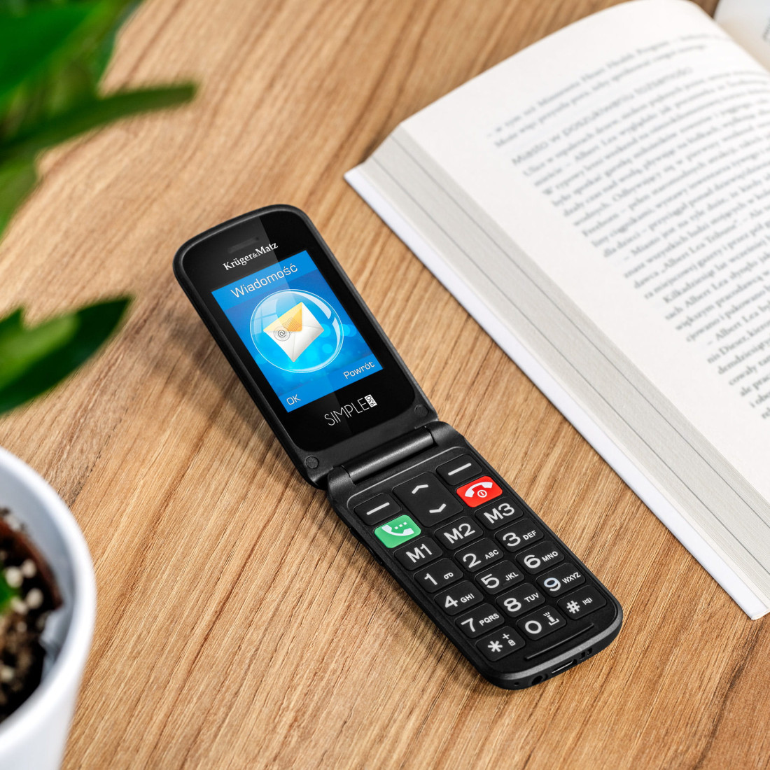 TELEFON GSM SENIORI BUTON SOS 930 KRUGER&MATZ