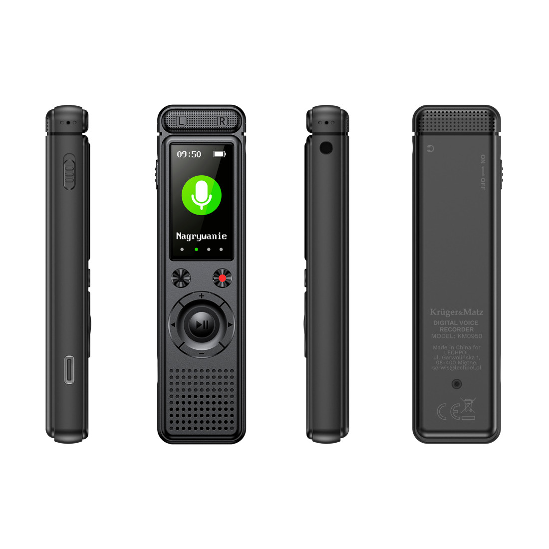 REPORTOFON DIGITAL 8GB 600MAH KRUGER&MATZ