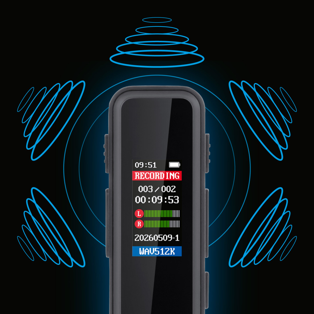 REPORTOFON DIGITAL 8GB 230MAH KRUGER&MATZ
