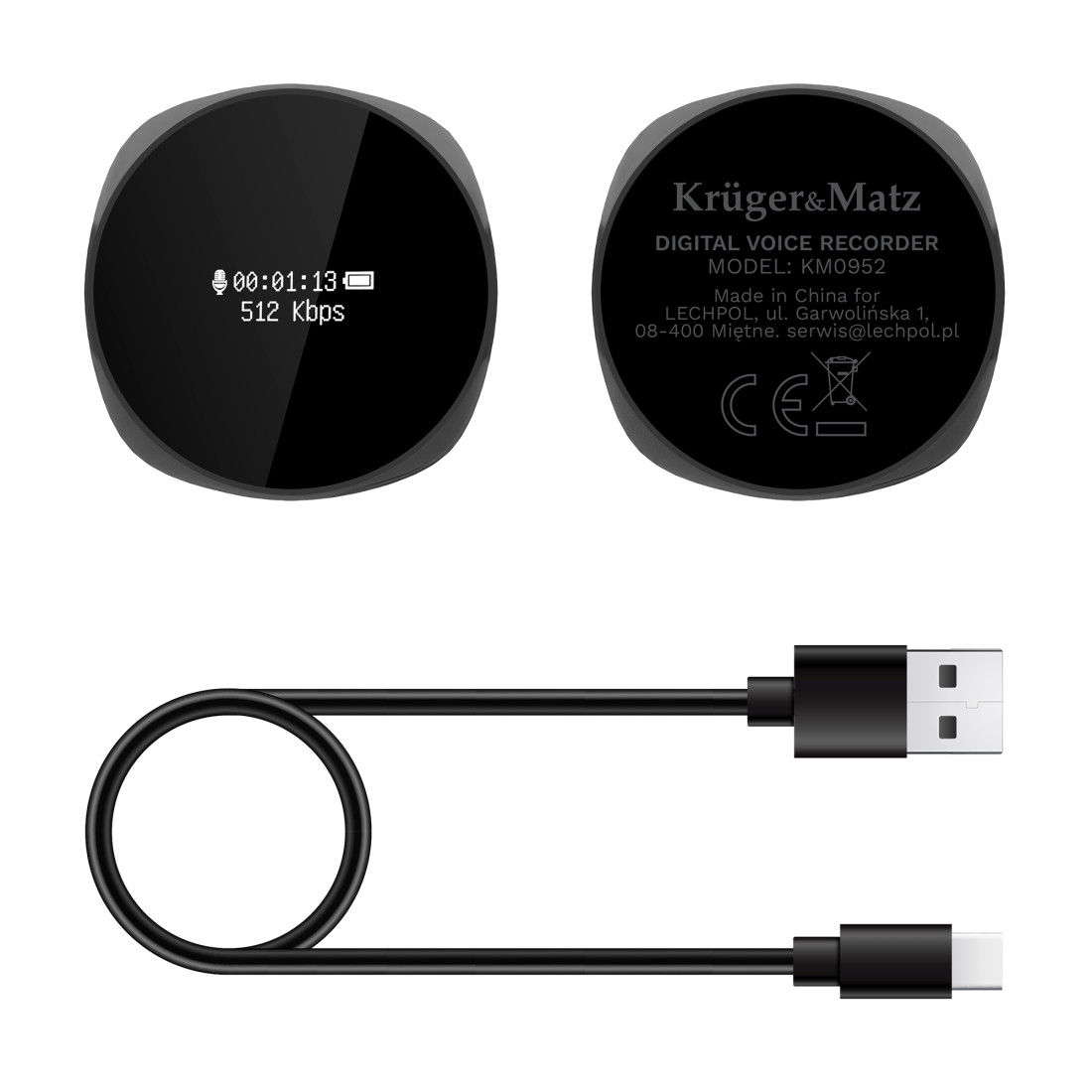 REPORTOFON DIGITAL 4GB 120MAH KRUGER&MATZ