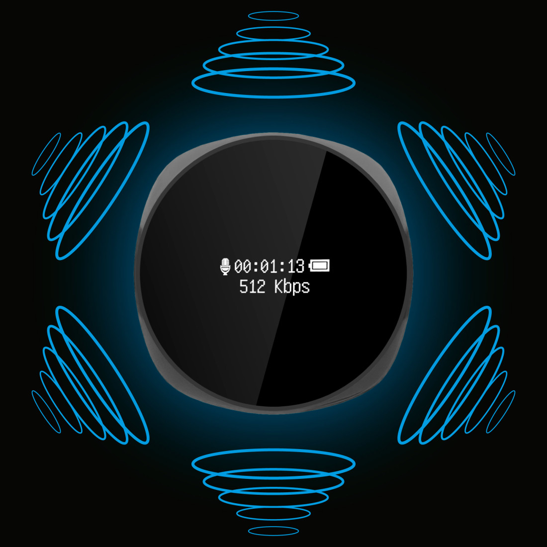REPORTOFON DIGITAL 4GB 120MAH KRUGER&MATZ