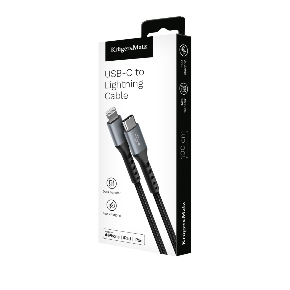 CABLU USB TIP C - LIGHTNING C94 MFI 1M KRUGER&MATZ