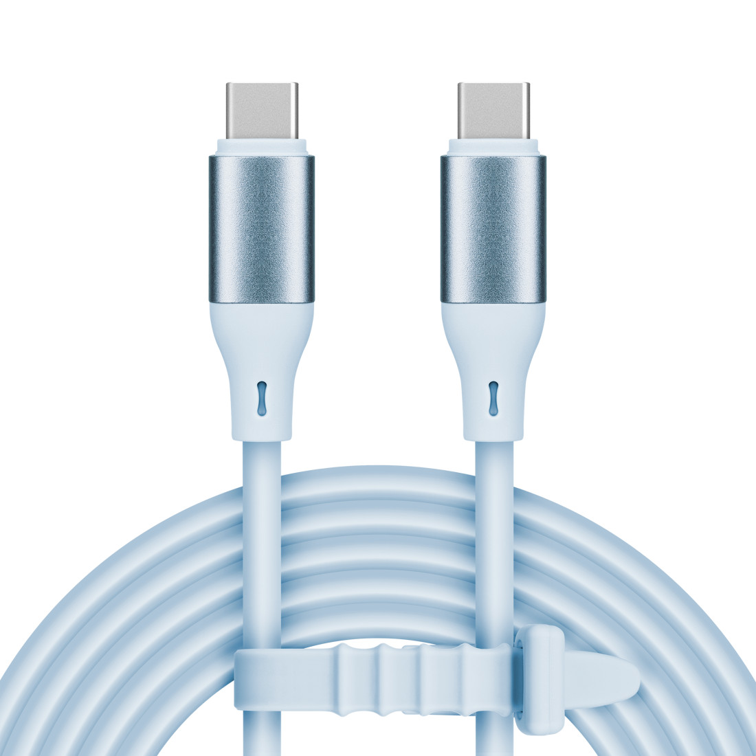 CABLU SILICON TYPE C-TYPE C 100W 1M BASIC KRUGER&MATZ
