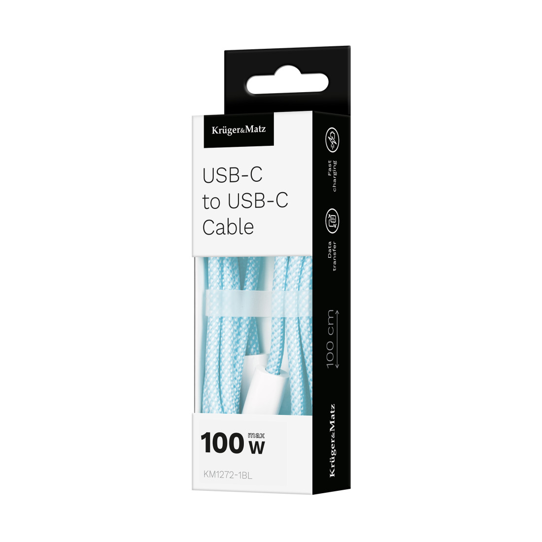 CABLU USB TYPE C - TYPE C 100W 1M KRUGER&MATZ