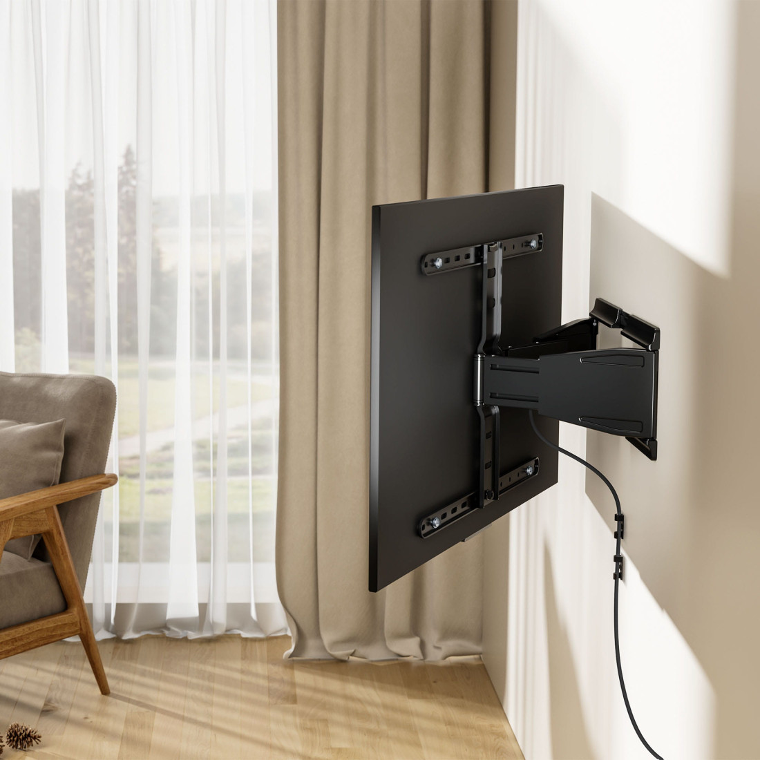 SUPORT UNIVERSAL LED TV ULTRA SLIM 37-75 KRUGER&MATZ