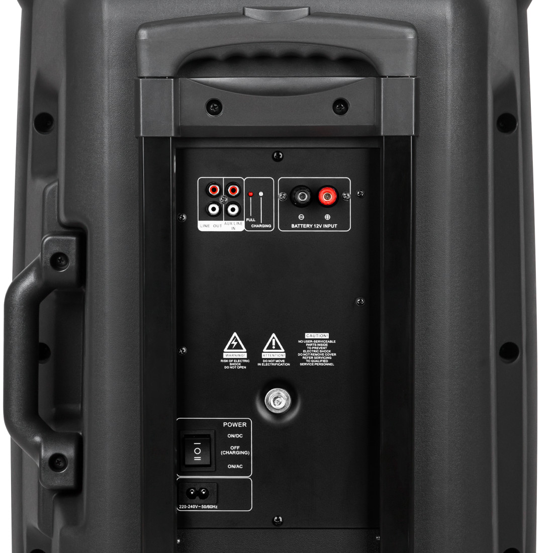 BOXA ACTIVA PORTABILA UHF 15 INCH K&M