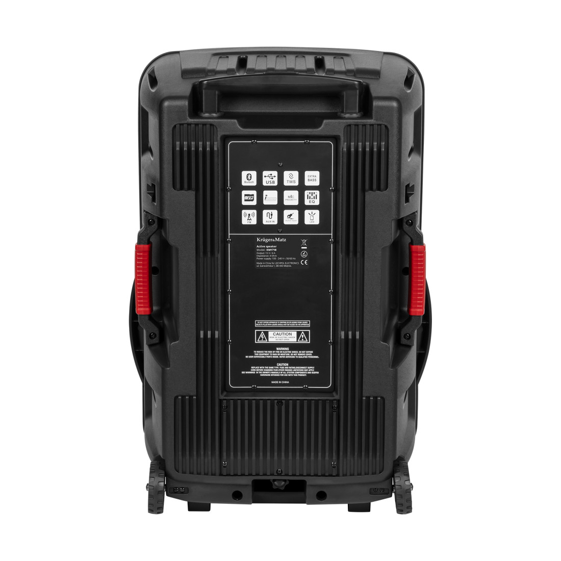 BOXA ACTIVA PORTABILA UHF 18 INCH KRUGER&MATZ