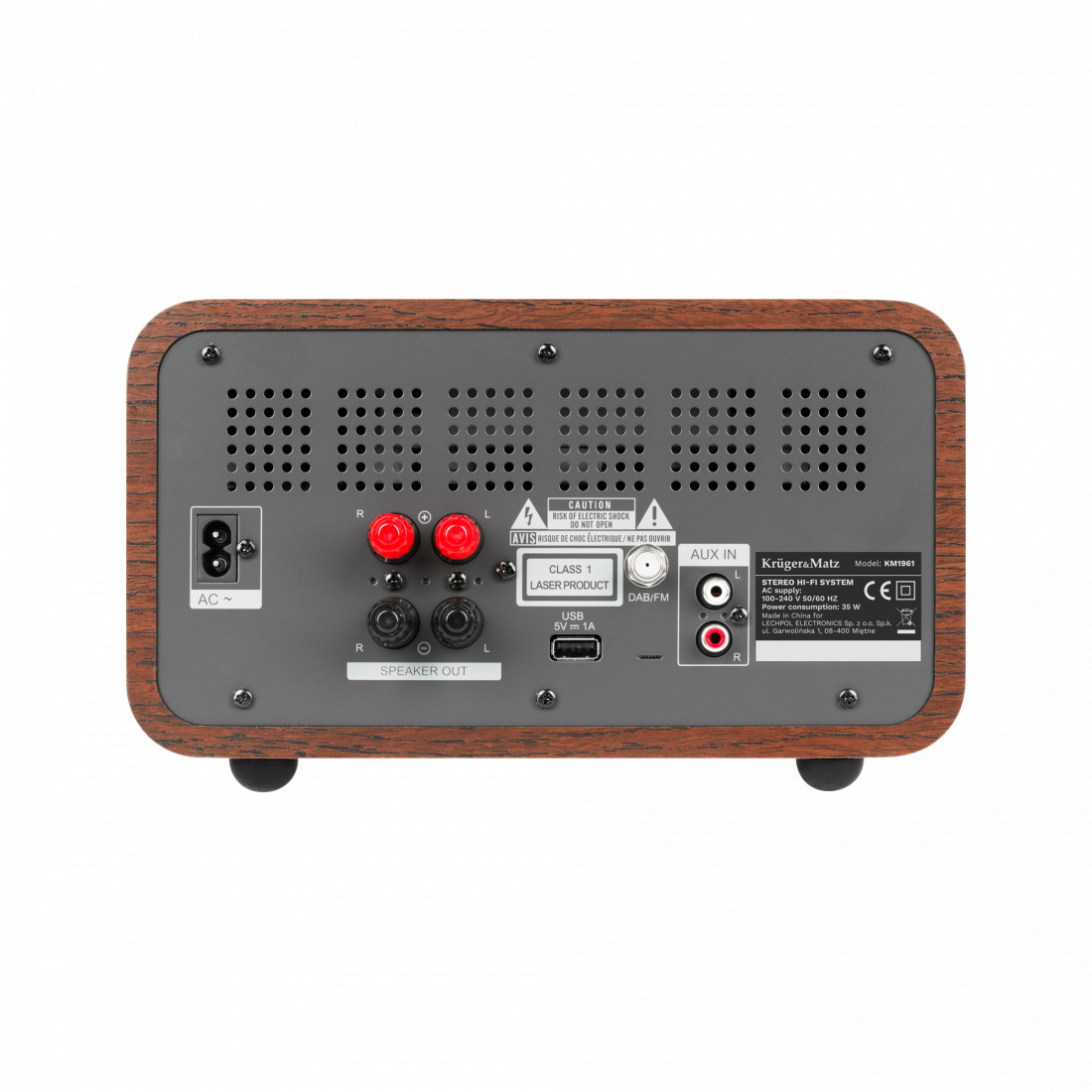 SISTEM HI-FI AMPLIFICARE CU LAMPI KRUGER&MATZ