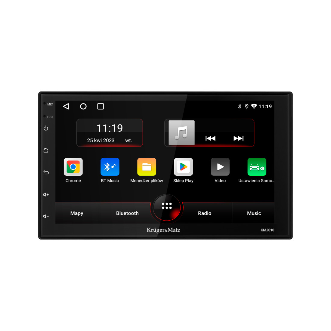 RADIO PLAYER 2 DIN CARPLAY/ANDROID AUTO KRUGER&MATZ