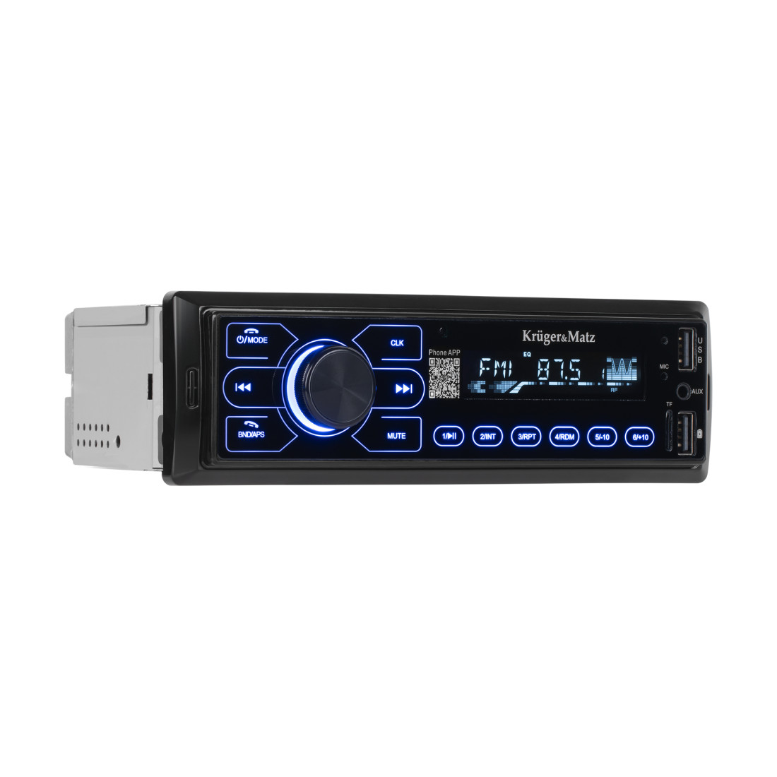 PLAYER AUTO 1 DIN 4X50W KRUGER&MATZ