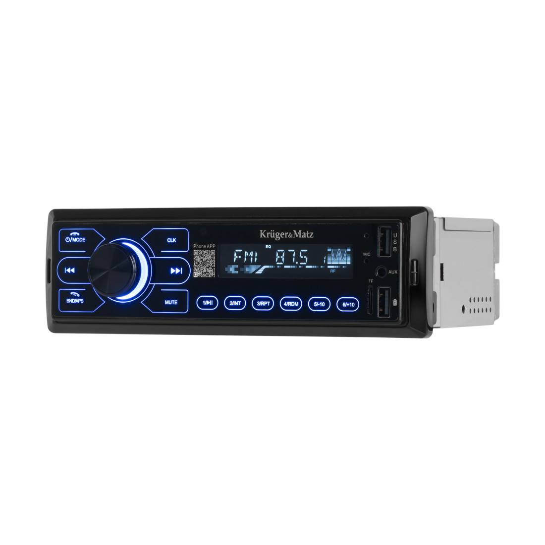 PLAYER AUTO 1 DIN 4X50W KRUGER&MATZ