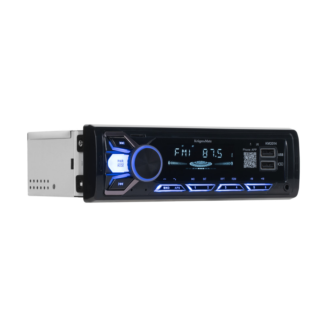 PLAYER AUTO 1 DIN 4X15W KRUGER&MATZ