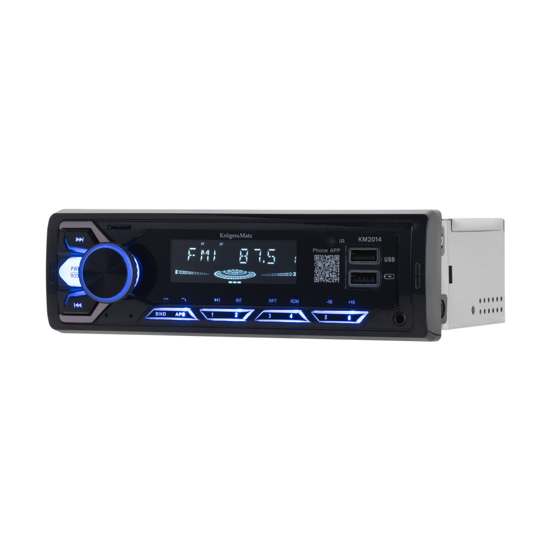 PLAYER AUTO 1 DIN 4X15W KRUGER&MATZ