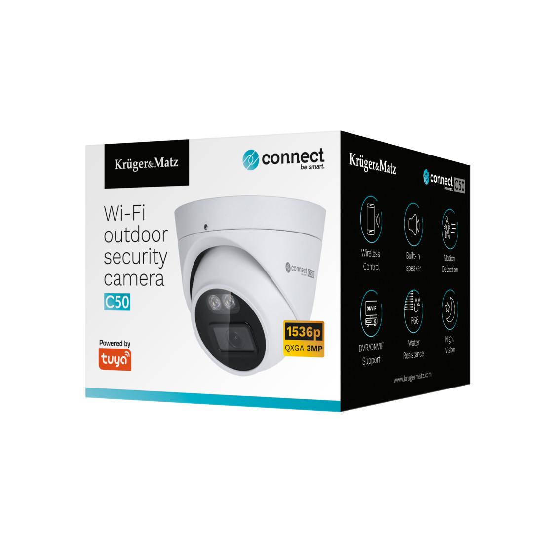 CAMERA WIFI CONNECT C50 TUYA KRUGER&MATZ