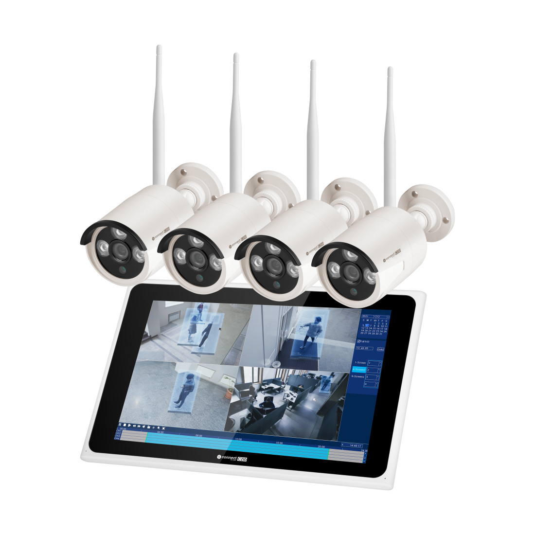 KIT SUPRAVEGHERE WIFI CONNECT C210 TUYA KRUGER&MATZ