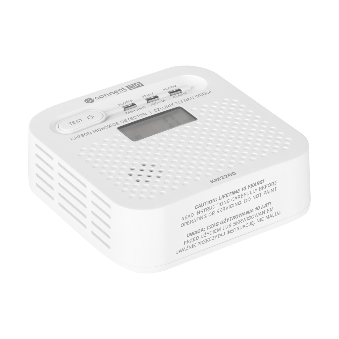 SENZOR MONOXID DE CARBON CONNECT S10 TUYA KRUGER&MATZ