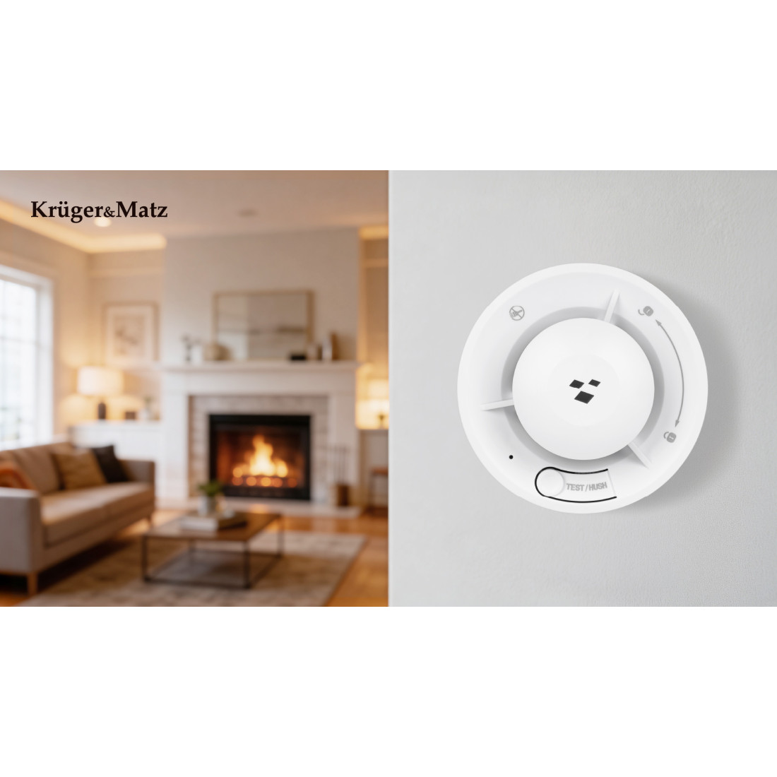 SENZOR SMART WI-FI FUM TUYA KRUGER&MATZ