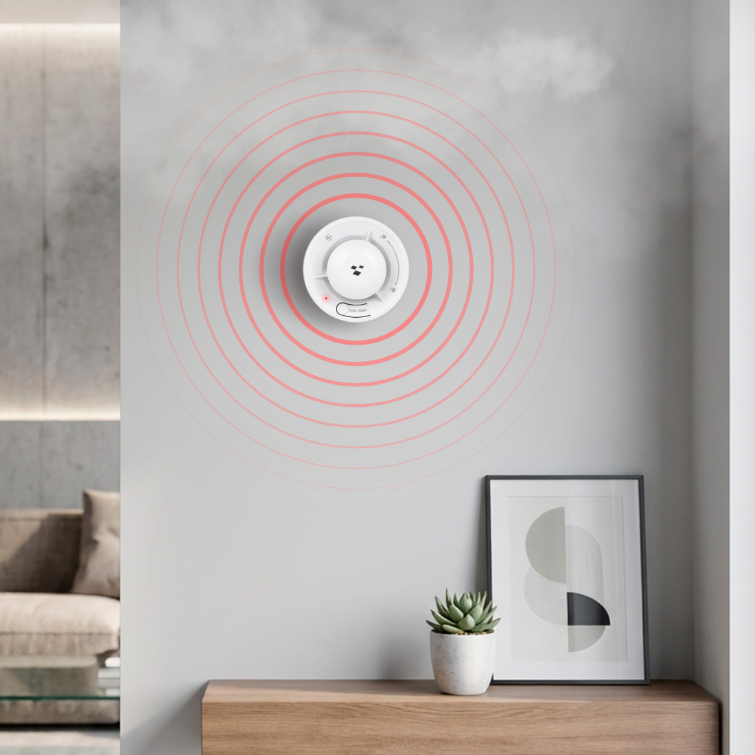 SENZOR SMART WI-FI FUM TUYA KRUGER&MATZ